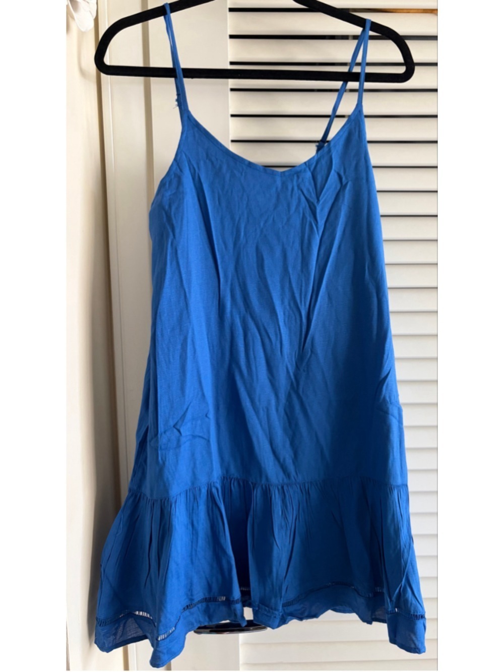 NEW Hayden Los Angeles Blue Spaghetti Strap Short Dress Size S